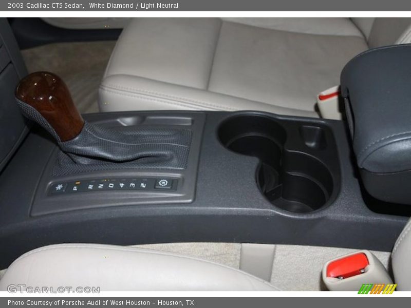 White Diamond / Light Neutral 2003 Cadillac CTS Sedan