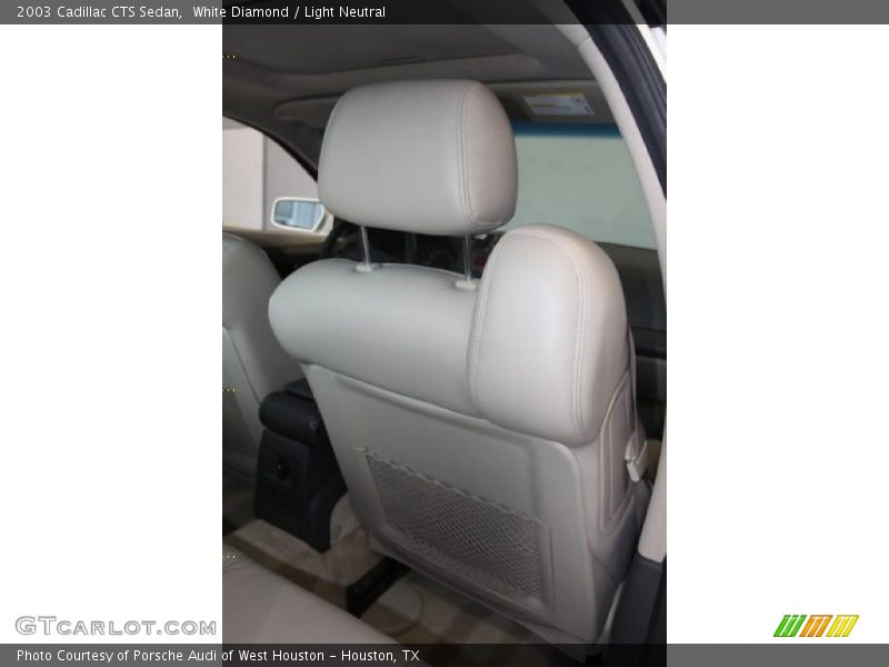 White Diamond / Light Neutral 2003 Cadillac CTS Sedan