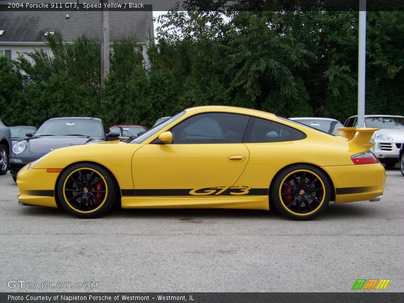 Speed Yellow / Black 2004 Porsche 911 GT3