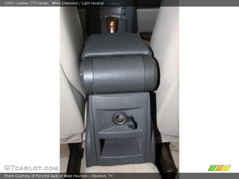 White Diamond / Light Neutral 2003 Cadillac CTS Sedan