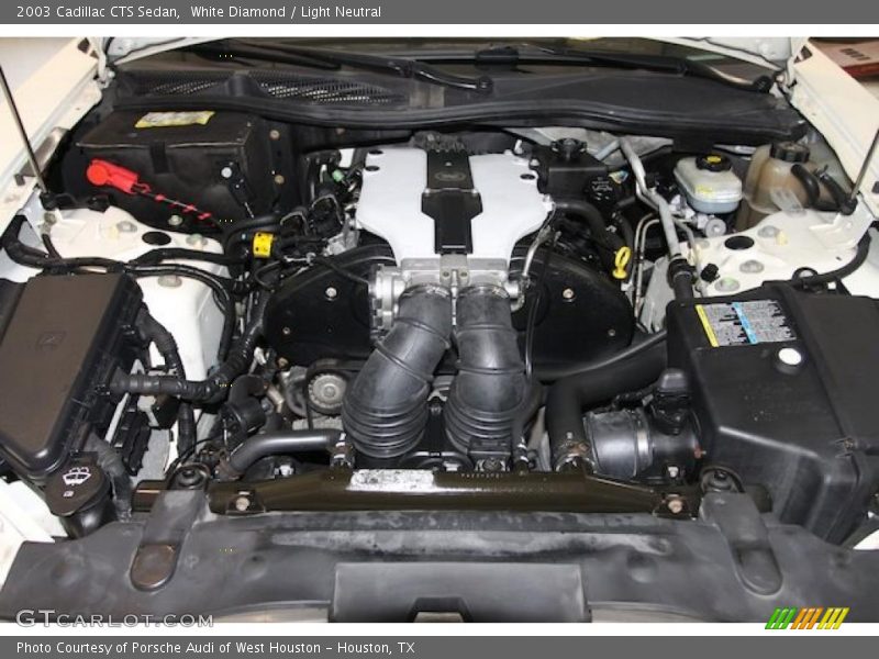 White Diamond / Light Neutral 2003 Cadillac CTS Sedan