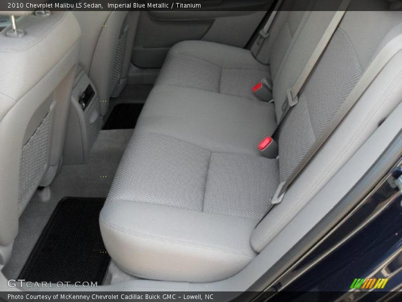 Imperial Blue Metallic / Titanium 2010 Chevrolet Malibu LS Sedan