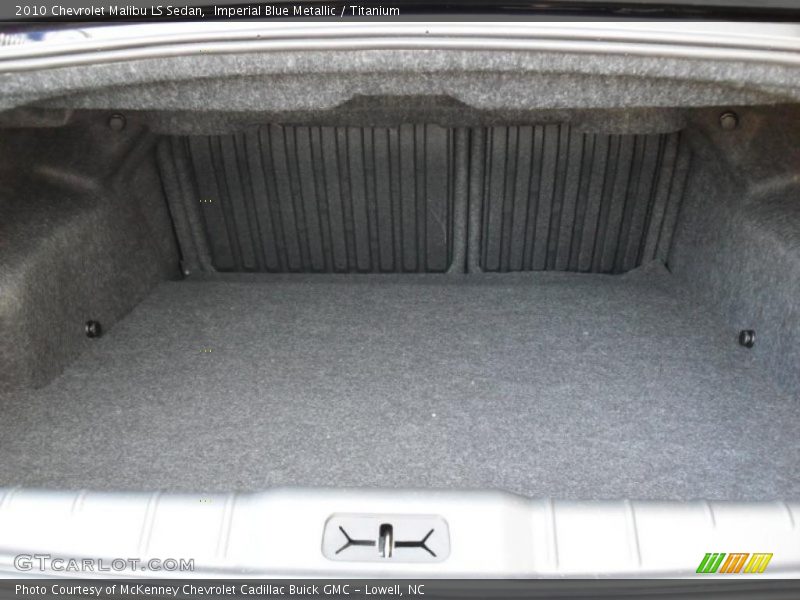 Imperial Blue Metallic / Titanium 2010 Chevrolet Malibu LS Sedan