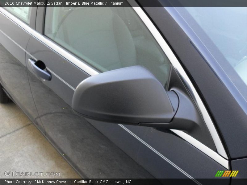 Imperial Blue Metallic / Titanium 2010 Chevrolet Malibu LS Sedan