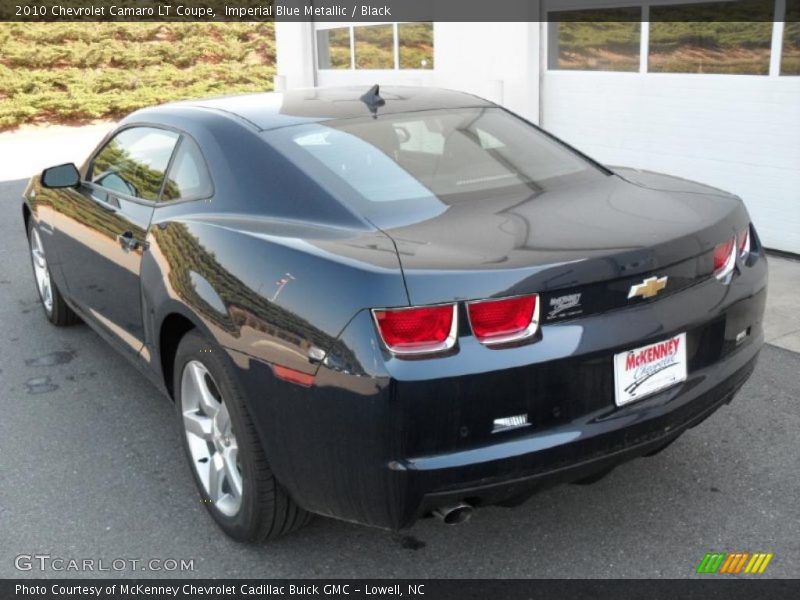 Imperial Blue Metallic / Black 2010 Chevrolet Camaro LT Coupe