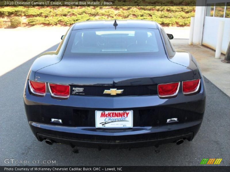 Imperial Blue Metallic / Black 2010 Chevrolet Camaro LT Coupe
