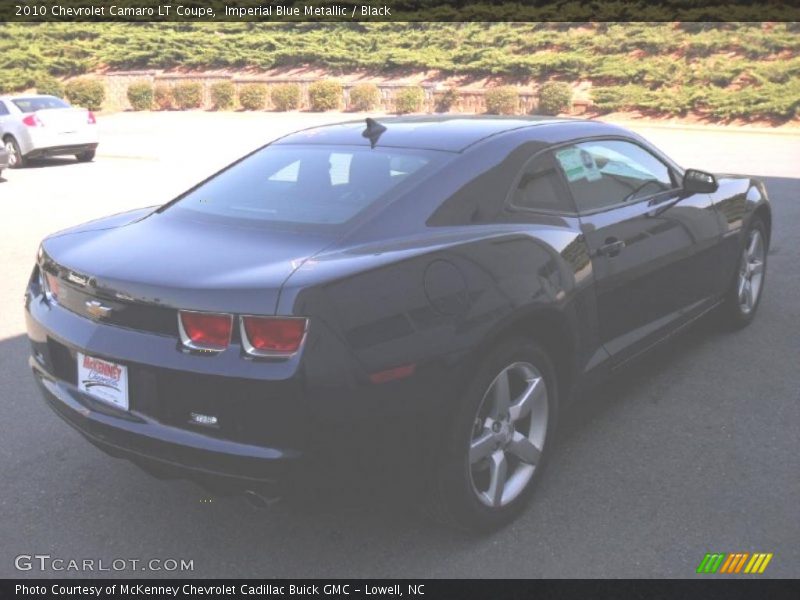 Imperial Blue Metallic / Black 2010 Chevrolet Camaro LT Coupe