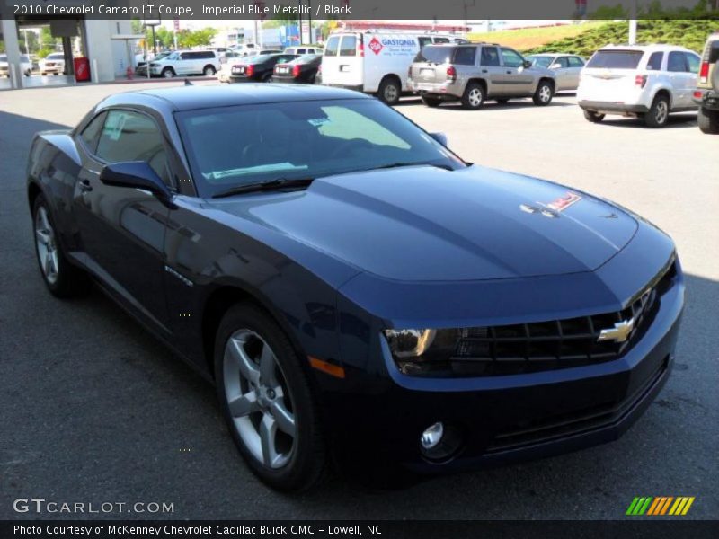 Imperial Blue Metallic / Black 2010 Chevrolet Camaro LT Coupe