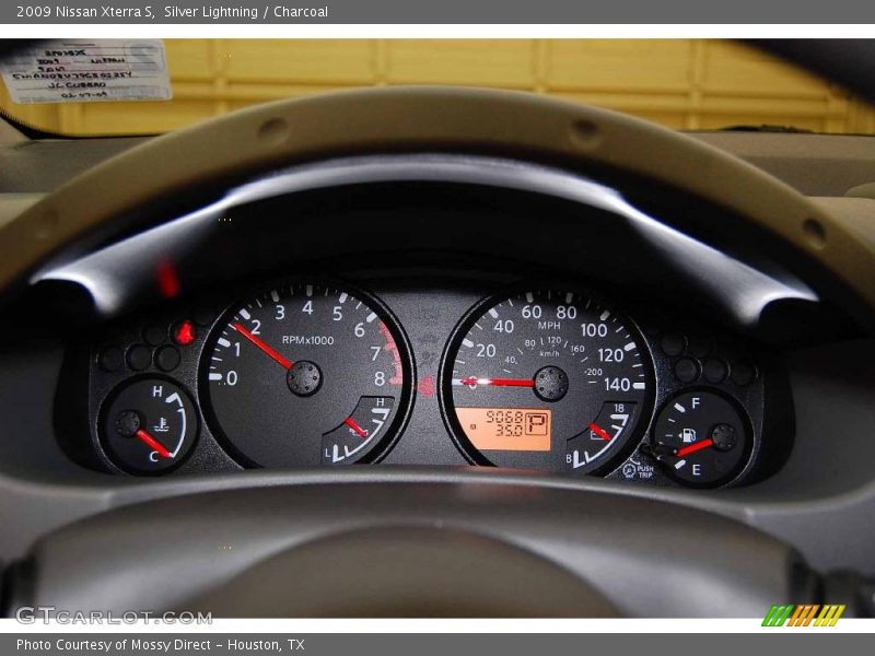 Silver Lightning / Charcoal 2009 Nissan Xterra S