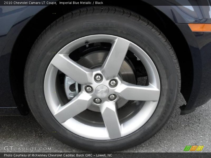 Imperial Blue Metallic / Black 2010 Chevrolet Camaro LT Coupe