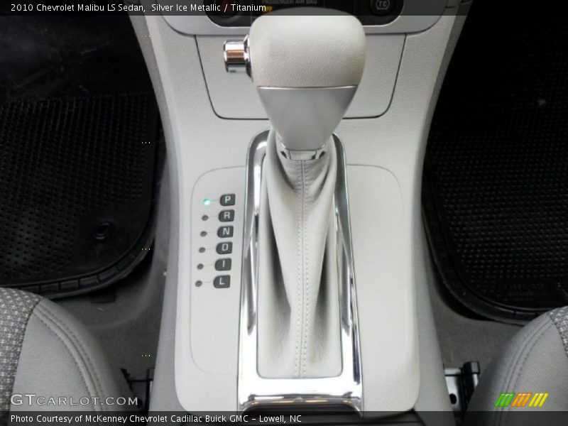 Silver Ice Metallic / Titanium 2010 Chevrolet Malibu LS Sedan