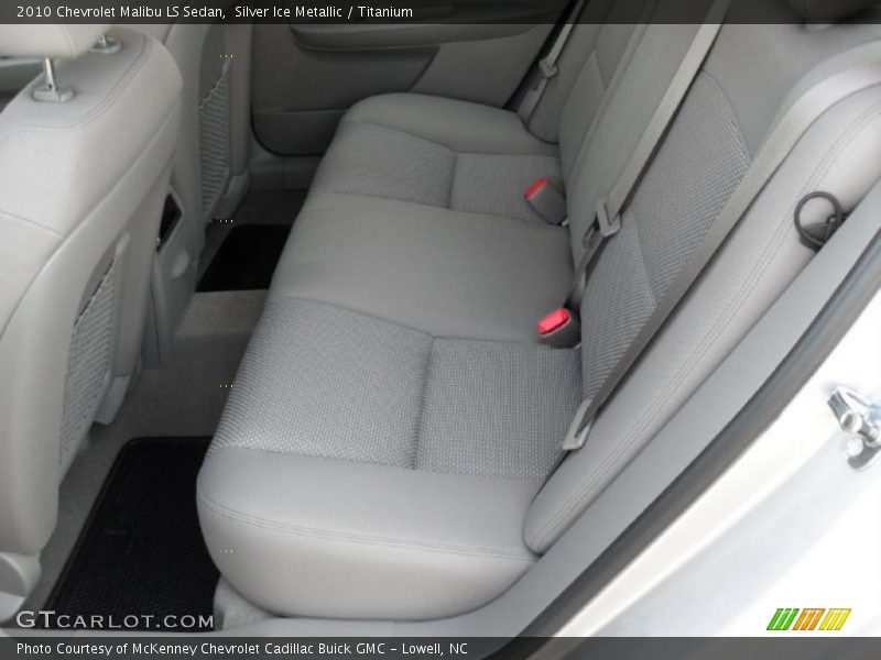 Silver Ice Metallic / Titanium 2010 Chevrolet Malibu LS Sedan