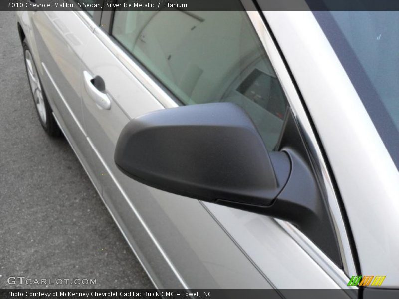 Silver Ice Metallic / Titanium 2010 Chevrolet Malibu LS Sedan