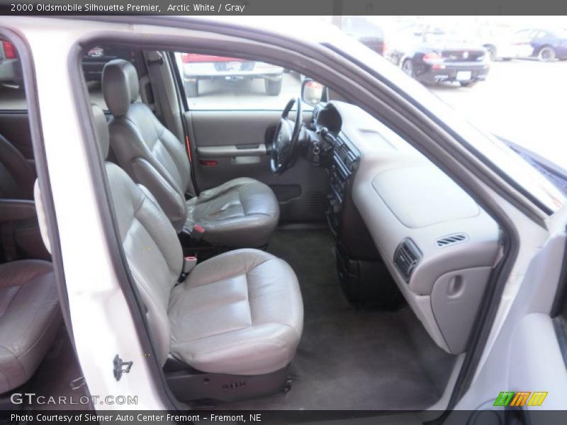 Arctic White / Gray 2000 Oldsmobile Silhouette Premier