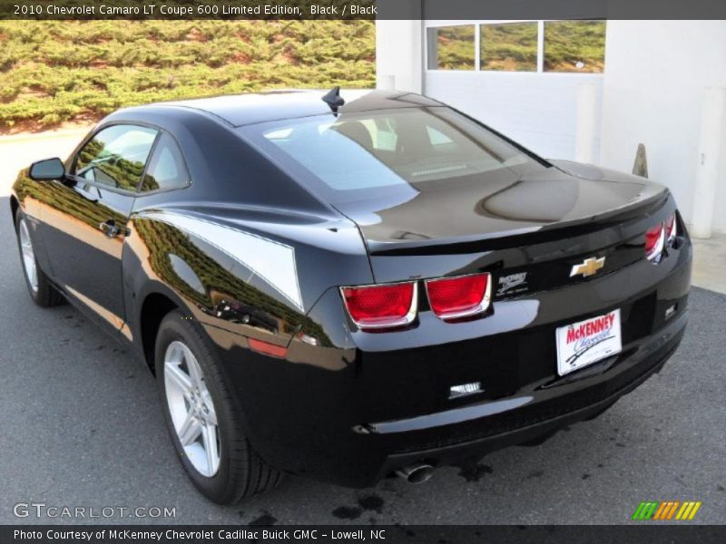 Black / Black 2010 Chevrolet Camaro LT Coupe 600 Limited Edition