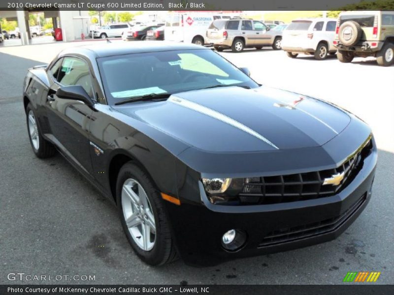 Black / Black 2010 Chevrolet Camaro LT Coupe 600 Limited Edition