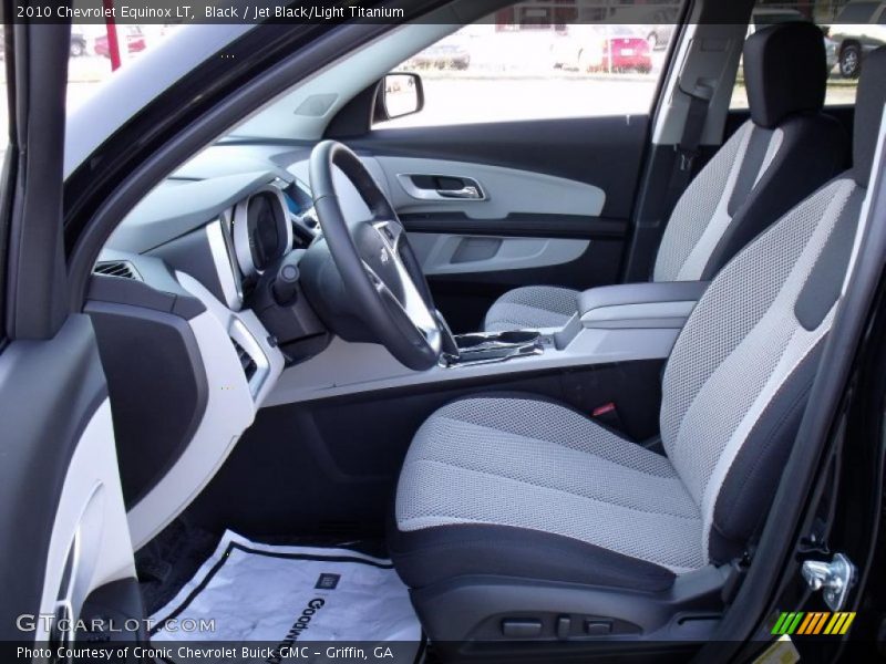 Black / Jet Black/Light Titanium 2010 Chevrolet Equinox LT