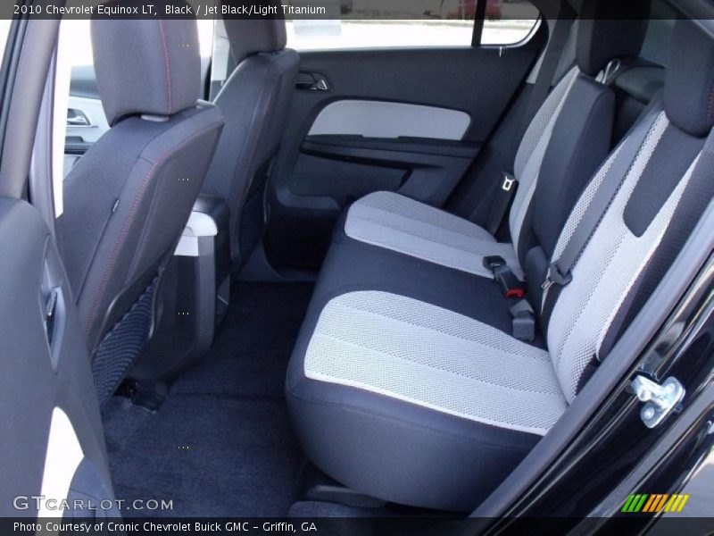 Black / Jet Black/Light Titanium 2010 Chevrolet Equinox LT