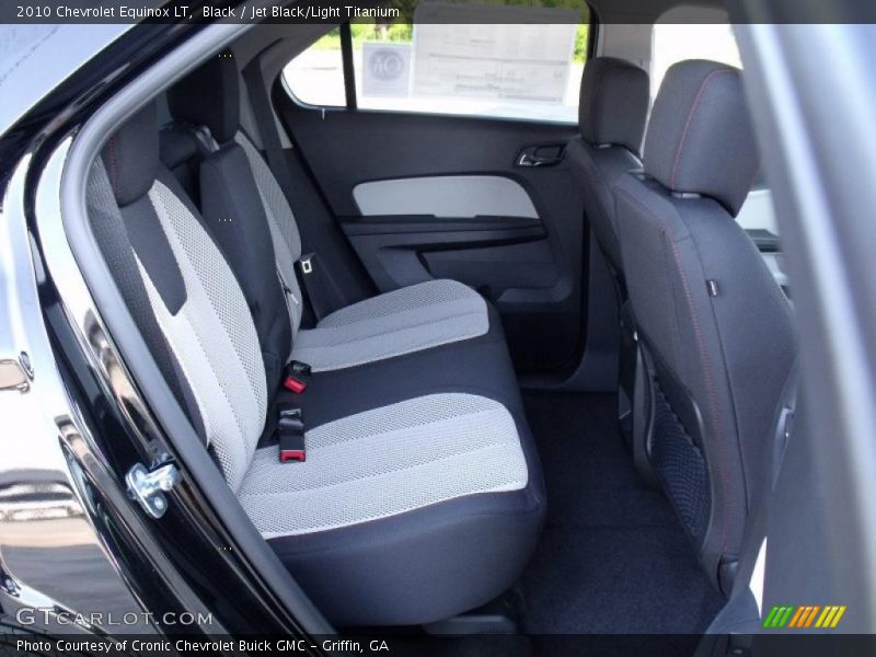 Black / Jet Black/Light Titanium 2010 Chevrolet Equinox LT