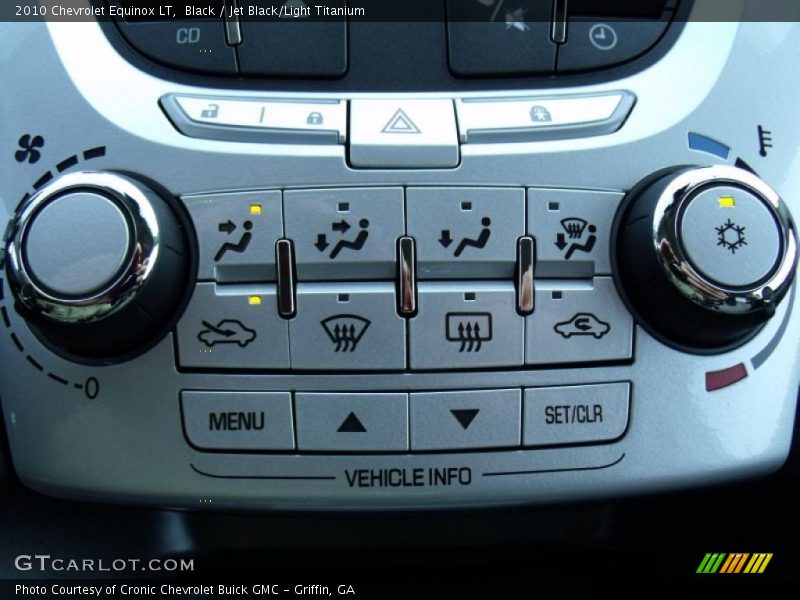 Black / Jet Black/Light Titanium 2010 Chevrolet Equinox LT