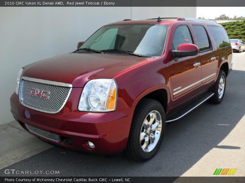 Red Jewel Tintcoat / Ebony 2010 GMC Yukon XL Denali AWD