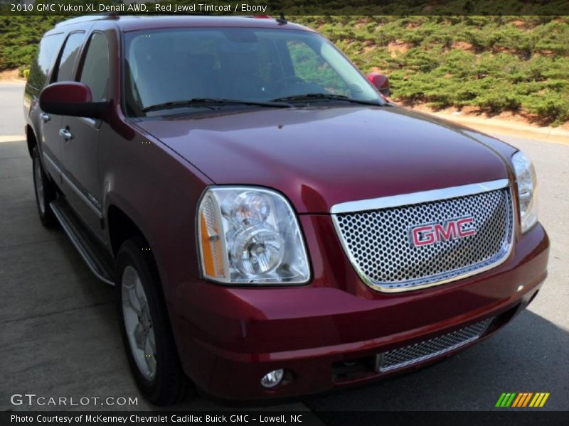 Red Jewel Tintcoat / Ebony 2010 GMC Yukon XL Denali AWD