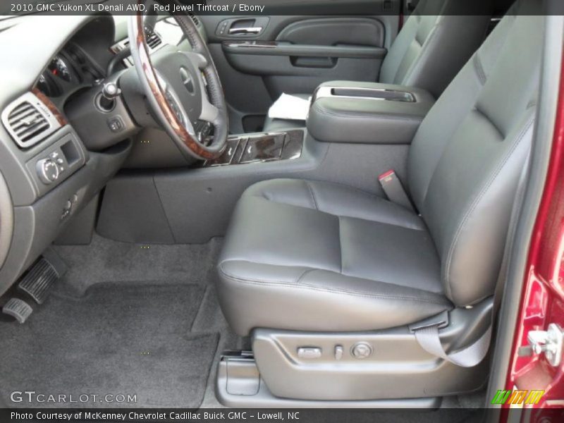 Red Jewel Tintcoat / Ebony 2010 GMC Yukon XL Denali AWD