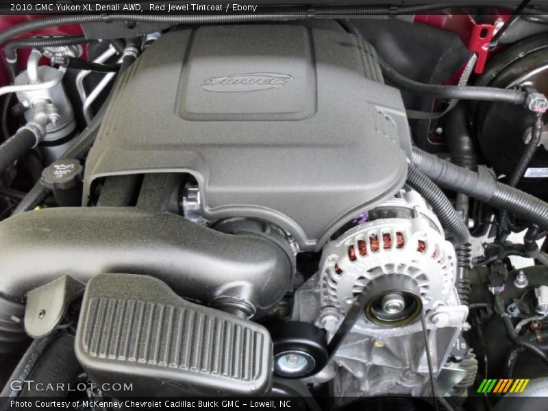 Red Jewel Tintcoat / Ebony 2010 GMC Yukon XL Denali AWD