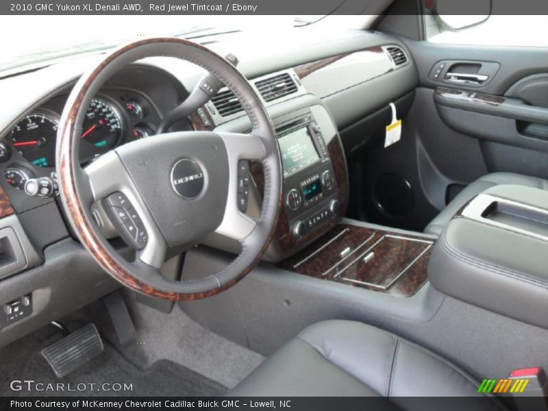 Red Jewel Tintcoat / Ebony 2010 GMC Yukon XL Denali AWD