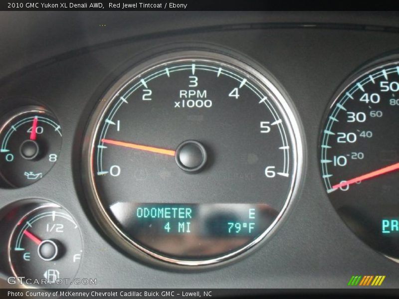 Red Jewel Tintcoat / Ebony 2010 GMC Yukon XL Denali AWD