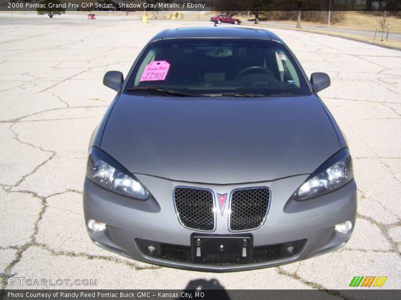 Shadow Gray Metallic / Ebony 2008 Pontiac Grand Prix GXP Sedan