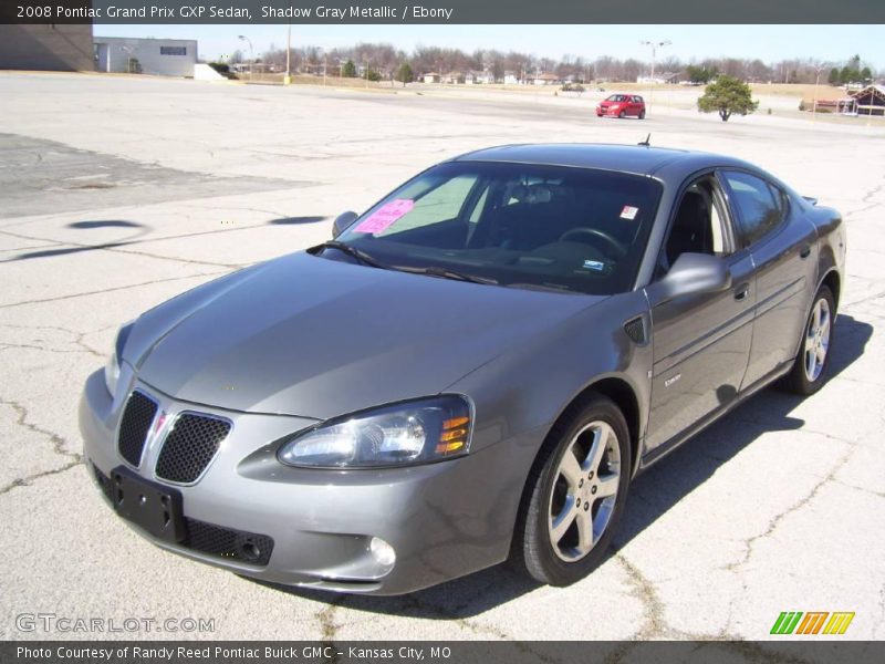 Shadow Gray Metallic / Ebony 2008 Pontiac Grand Prix GXP Sedan