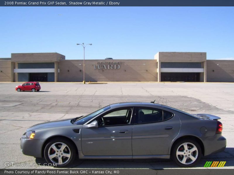Shadow Gray Metallic / Ebony 2008 Pontiac Grand Prix GXP Sedan