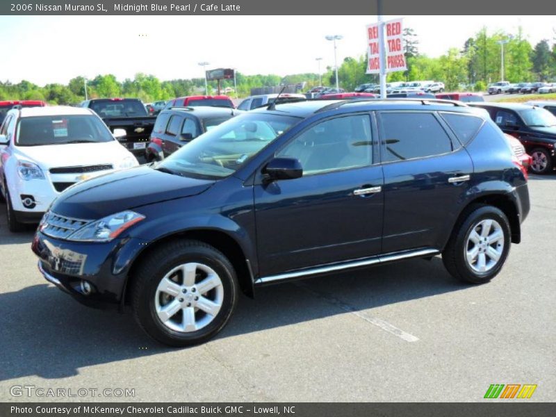 Midnight Blue Pearl / Cafe Latte 2006 Nissan Murano SL