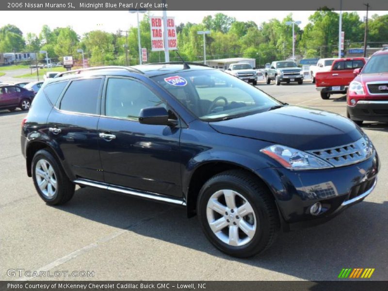 Midnight Blue Pearl / Cafe Latte 2006 Nissan Murano SL