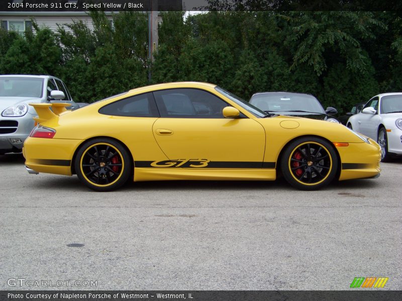 Speed Yellow / Black 2004 Porsche 911 GT3