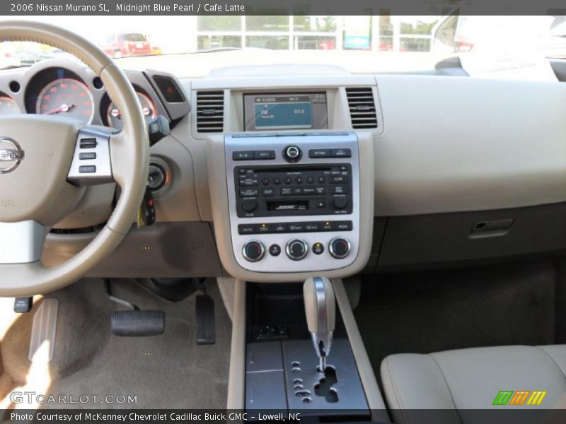 Midnight Blue Pearl / Cafe Latte 2006 Nissan Murano SL