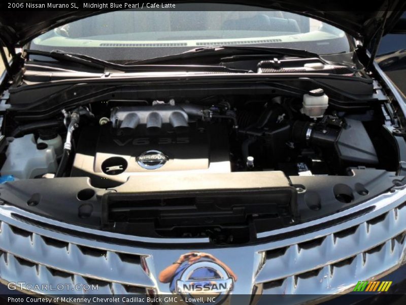Midnight Blue Pearl / Cafe Latte 2006 Nissan Murano SL