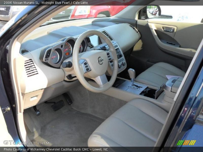 Midnight Blue Pearl / Cafe Latte 2006 Nissan Murano SL