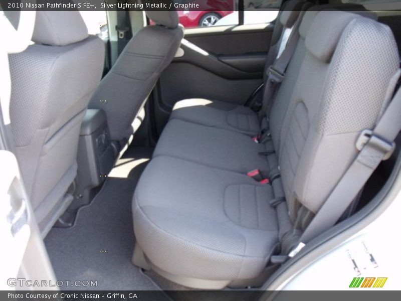 Silver Lightning Metallic / Graphite 2010 Nissan Pathfinder S FE+