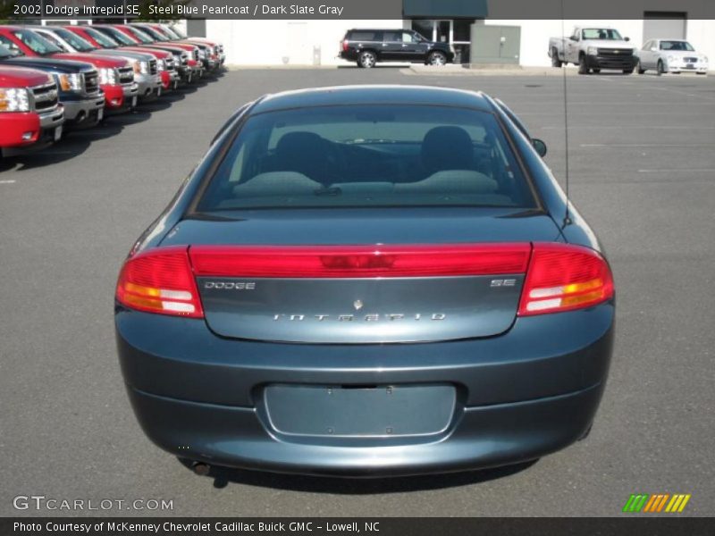 Steel Blue Pearlcoat / Dark Slate Gray 2002 Dodge Intrepid SE