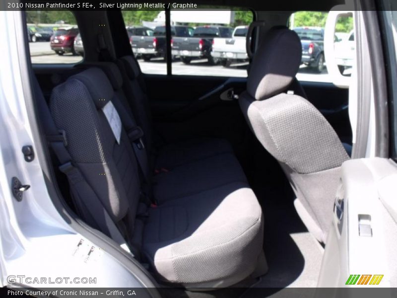 Silver Lightning Metallic / Graphite 2010 Nissan Pathfinder S FE+