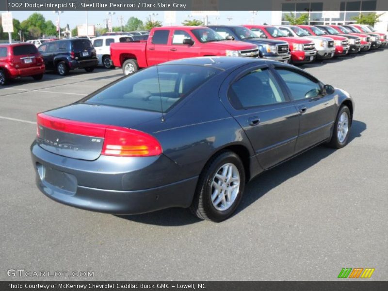 Steel Blue Pearlcoat / Dark Slate Gray 2002 Dodge Intrepid SE