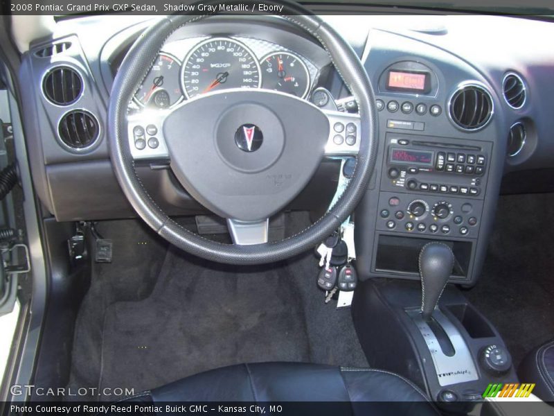 Shadow Gray Metallic / Ebony 2008 Pontiac Grand Prix GXP Sedan