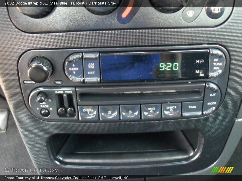 Steel Blue Pearlcoat / Dark Slate Gray 2002 Dodge Intrepid SE