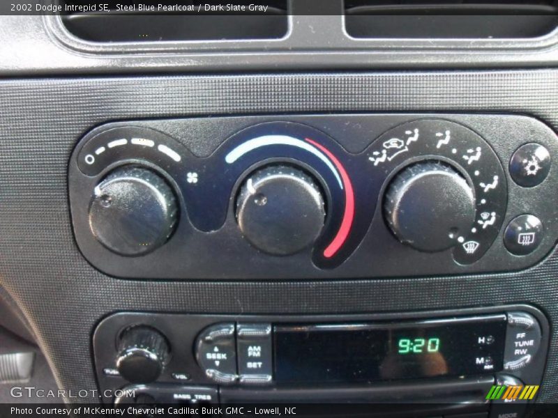 Steel Blue Pearlcoat / Dark Slate Gray 2002 Dodge Intrepid SE