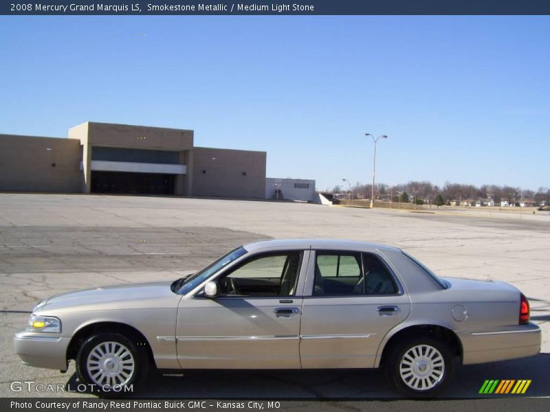 Smokestone Metallic / Medium Light Stone 2008 Mercury Grand Marquis LS