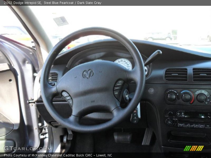 Steel Blue Pearlcoat / Dark Slate Gray 2002 Dodge Intrepid SE