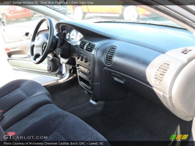 Steel Blue Pearlcoat / Dark Slate Gray 2002 Dodge Intrepid SE