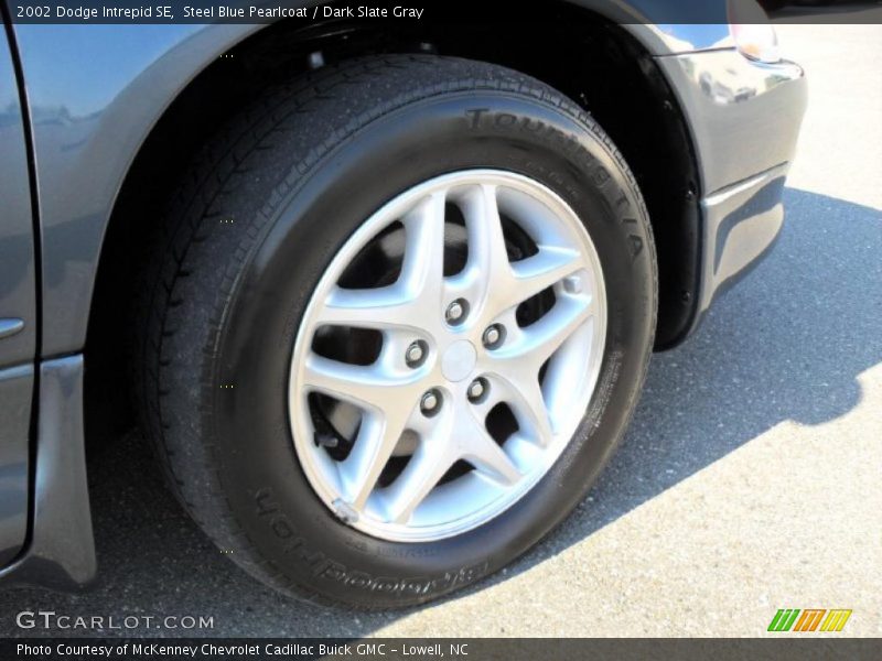 Steel Blue Pearlcoat / Dark Slate Gray 2002 Dodge Intrepid SE